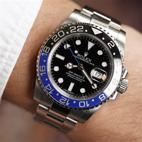 rolex batman style number|rolex batman gmt.